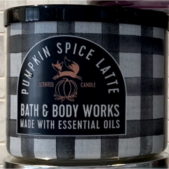 Pumpkin Spice Latte 3-Wick Candle - Picture 1 of 2